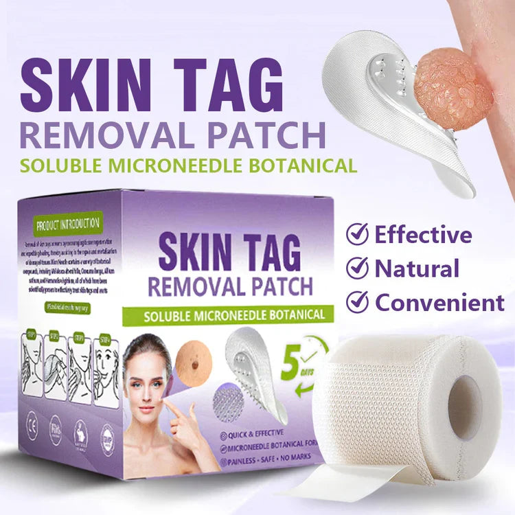 Flawless skin in 5 days – painless removal of skin tags, moles, and warts.