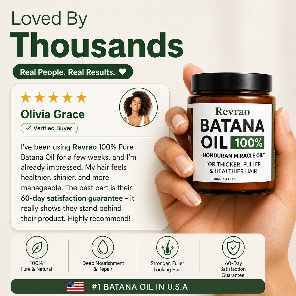 Batana Natural Hair Growth Oil